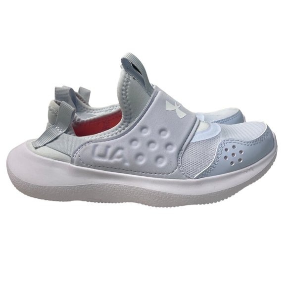 Under Armour Runplay Fase Toddler Shoes Light Blue Sz 2Y - Picture 5 of 8